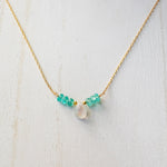 Moonstone & Apatite Cloud Necklace (Copy)