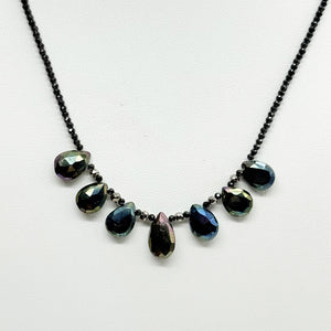 Spinel Ruffle Necklace